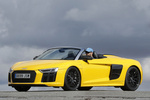 Audi R8 V10 Spyder V10 Spyder Descapotable Amarillo Vegas Exterior Frontal-Lateral 2 puertas