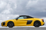 Audi R8 V10 Spyder V10 Spyder Descapotable Amarillo Vegas Exterior Lateral 2 puertas