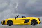 Audi R8 V10 Spyder V10 Spyder Descapotable Amarillo Vegas Exterior Lateral 2 puertas