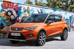 SEAT Arona Gama Arona Xcellence Todo terreno Naranja Eclipse Exterior Frontal-Lateral 5 puertas