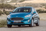 Ford Fiesta Gama Fiesta Titanium Turismo Azul Caribe Exterior Frontal-Lateral 3 puertas
