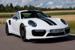 Porsche 911 Turbo S Exclusive Series Exclusive Series Coup&eacute; Blanco Carrara Exterior Frontal-Lateral 2 puertas