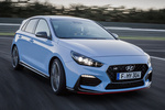 Hyundai i30 2.0 T-GDi 184 kW (250 CV) N Turismo Performance Blue Exterior Frontal-Lateral 5 puertas