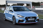 Hyundai i30 2.0 T-GDi 184 kW (250 CV) N Turismo Performance Blue Exterior Frontal-Lateral 5 puertas