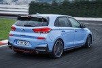 Hyundai i30 2.0 T-GDi 184 kW (250 CV) N Turismo Performance Blue Exterior Posterior-Lateral 5 puertas
