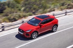 Jaguar E-PACE  P250 AWD Auto First Edition Todo terreno Caldera Red Exterior Cenital-Frontal-Lateral 5 puertas