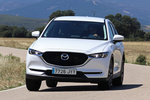 Mazda CX-5 2.2 SKYACTIV-D 110 kW (150 CV) 2WD Zenith (Pack Cuero Negro) Todo terreno Snowflake White Pearl Exterior Frontal-Lateral 5 puertas