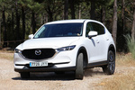 Mazda CX-5 2.2 SKYACTIV-D 110 kW (150 CV) 2WD Zenith (Pack Cuero Negro) Todo terreno Snowflake White Pearl Exterior Frontal-Lateral 5 puertas