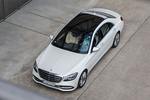 Mercedes-Benz Clase S S 560 Largo S 560 Largo Turismo Designo blanco diamante bright Exterior Cenital-Frontal-Lateral 4 puertas
