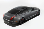 Jaguar XJ XJR575 XJR575 Turismo Satin Corris Grey Exterior Cenital-Posterior-Lateral 4 puertas