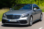 Mercedes-Benz Clase S AMG S 63 4MATIC+ AMG S 63 4MATIC+ Turismo Gris Selenit Magno Exterior Frontal-Lateral 4 puertas