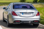 Mercedes-Benz Clase S AMG S 63 4MATIC+ AMG S 63 4MATIC+ Turismo Gris Selenit Magno Exterior Posterior 4 puertas
