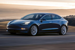 Tesla Model 3 Gama Model 3 Gama Model 3 Turismo Azul oscuro metalizado Exterior Lateral-Frontal 4 puertas