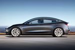 Tesla Model 3 Gama Model 3 Gama Model 3 Turismo Plata medianoche metalizado Exterior Lateral 4 puertas