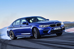 BMW Serie 5 M5 M5 Turismo Azul Marina Bay metalizado Exterior Lateral-Frontal 4 puertas