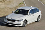 BMW Serie 5 530d Luxury Line Turismo familiar Alpinweiss Exterior Lateral-Frontal-Cenital 5 puertas
