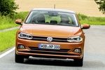 Volkswagen Polo Gama Polo Gama Polo Turismo Naranja Calatea metalizado Exterior Frontal 5 puertas
