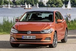 Volkswagen Polo Gama Polo Gama Polo Turismo Naranja Calatea metalizado Exterior Frontal 5 puertas