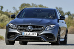 Mercedes-Benz Clase E AMG E 63 S 4MATIC+ AMG E 63 S 4MATIC+ Turismo Gris Selenit Magno Exterior Lateral-Frontal 4 puertas