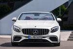 Mercedes-Benz Clase S AMG S 63 4MATIC+ AMG S 63 4MATIC+ Descapotable Designo Diamond White Bright Exterior Frontal 2 puertas