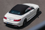 Mercedes-Benz Clase S AMG S 63 4MATIC+ AMG S 63 4MATIC+ Descapotable Designo Diamond White Bright Exterior Frontal-Lateral-Cenital 2 puertas