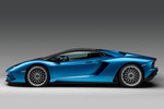 Lamborghini Aventador S Roadster S Roadster Descapotable Blu Aegir Exterior Lateral 2 puertas