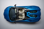 Lamborghini Aventador S Roadster S Roadster Descapotable Blu Aegir Exterior Cenital 2 puertas