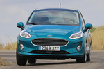 Ford Fiesta 1.0 EcoBoost 92 kW (125 CV) S/S Titanium Turismo Azul Caribe Exterior Frontal-Lateral 5 puertas
