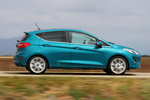 Ford Fiesta 1.0 EcoBoost 92 kW (125 CV) S/S Titanium Turismo Azul Caribe Exterior Lateral-Posterior 5 puertas