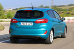 Ford Fiesta 1.0 EcoBoost 92 kW (125 CV) S/S Titanium Turismo Azul Caribe Exterior Posterior-Lateral 5 puertas