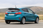 Ford Fiesta 1.0 EcoBoost 92 kW (125 CV) S/S Titanium Turismo Azul Caribe Exterior Posterior-Lateral 5 puertas
