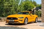 Ford Mustang Fastback 5.0 Ti-VCT V8 331 kW (450 CV) Aut. Fastback GT Coup&eacute; Naranja Fuego Exterior Frontal-Lateral 2 puertas