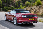 Ford Mustang Convertible 2.3 EcoBoost 213 kW (290 CV) Aut. Mustang Convertible Descapotable Royal Crimson Exterior Lateral-Posterior 2 puertas