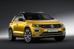 Volkswagen T-Roc R Line R Line Todo terreno Amarillo C&uacute;rcuma metalizado | Techo Negro Exterior Lateral-Frontal 5 puertas