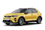 KIA Stonic Gama Stonic Tech Todo terreno Most Yellow/ Aurora Black Pearl Exterior Frontal-Lateral 5 puertas
