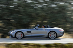 Mercedes-Benz AMG GT GT C Roadster GT C Roadster Descapotable Designo gris selenita magno mate Exterior Lateral-Frontal-Cenital 2 puertas