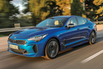 KIA Stinger 2.2 CRDI 200 CV GT Line Turismo Micro Blue Exterior Frontal-Lateral 5 puertas
