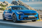 KIA Stinger 2.2 CRDI 200 CV GT Line Turismo Micro Blue Exterior Frontal-Lateral 5 puertas
