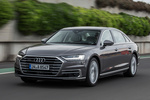 Audi A8 A8 L 50 TDI quattro triptonic 210 kW (286 CV) Gama A8 L Turismo Gris Terra Exterior Lateral-Frontal 4 puertas