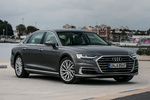 Audi A8 A8 L 50 TDI quattro triptonic 210 kW (286 CV) Gama A8 L Turismo Gris Terra Exterior Frontal-Lateral 4 puertas