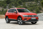 Volkswagen Tiguan Allspace Allspace Todo terreno Naranja Habanero met. Exterior Lateral-Frontal 5 puertas