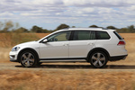 Volkswagen Golf Alltrack 2.0 TDI 135 kW (184 CV) BMT DSG 7 vel. Gama Golf Alltrack Turismo familiar Blanco Puro Exterior Lateral 5 puertas