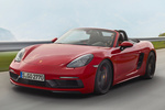 Porsche 718 Boxster GTS Boxster GTS Descapotable Carmine Red Exterior Frontal-Lateral 2 puertas