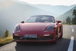 Porsche 718 Boxster GTS Boxster GTS Descapotable Carmine Red Exterior Frontal-Lateral 2 puertas