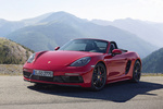 Porsche 718 Boxster GTS Boxster GTS Descapotable Carmine Red Exterior Frontal-Lateral 2 puertas