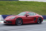 Porsche 718 Cayman GTS Cayman GTS Coup&eacute; Carmine Red Exterior Frontal-Lateral 2 puertas