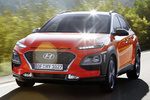 Hyundai Kona 1.6 T-GDI 130 kW (177 CV) 4x4 DCT Style Todo terreno Tangerine Comet Exterior Frontal-Lateral 5 puertas