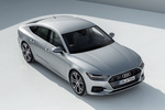 Audi A7 Gama A7 Gama A7 Sportback Turismo Plata Florete metalizado Exterior Cenital-Lateral-Frontal 5 puertas