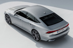Audi A7 Gama A7 Gama A7 Sportback Turismo Plata Florete metalizado Exterior Cenital-Lateral-Posterior 5 puertas