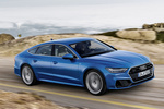 Audi A7 Gama A7 Paquete S-Line Turismo Azul Ara Exterior Lateral-Frontal 5 puertas